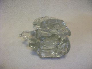 Heavy Crystal Glass Rooster Figurine 4