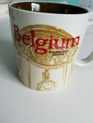 Starbucks Belgium Global City Icon 2011 16 Ounce Coffee Mug