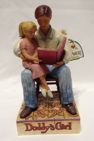 Jim Shore “daddy’s Girl” Figurine Heartwood Creek Collectible 4009213