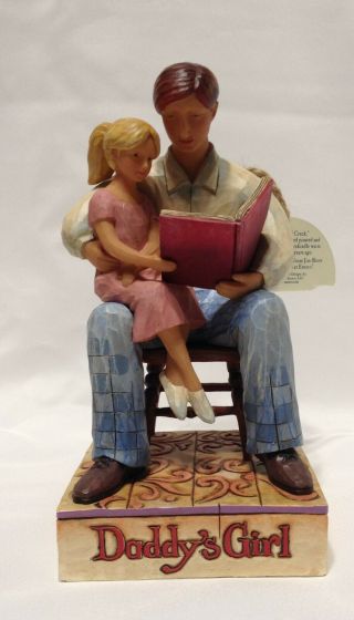 Jim Shore “Daddy’s Girl” Figurine Heartwood Creek Collectible 4009213 5