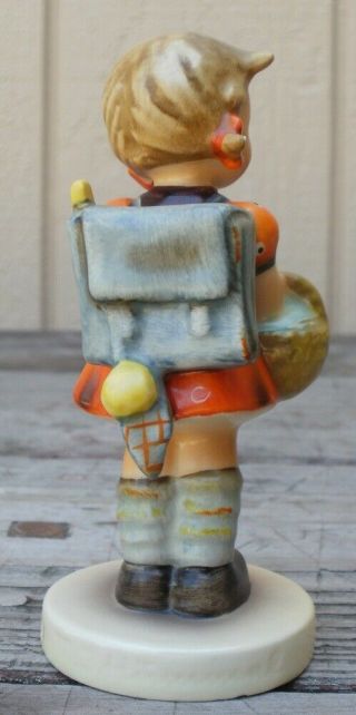 Vintage Goebel HUMMEL Germany School Girl Backpack Figurine 81,  4 1/2 