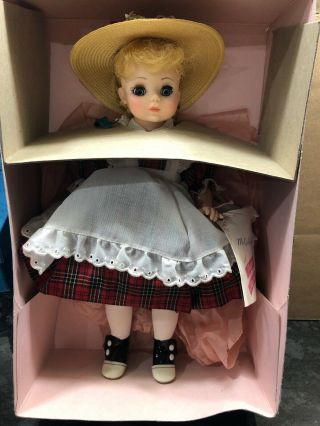 Vintage Madame Alexander Mcguffey Ana With Tag 14 " Doll With Packing