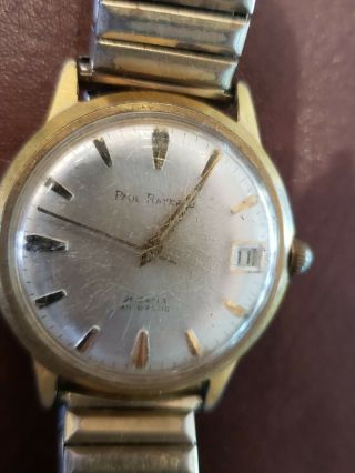 Vintage Mens Automatic Wrist Watch Paul Raynard 25 Jewels