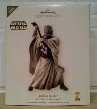Hallmark 2007 Limited Star Wars: A Hope Tusken Raider Ornament