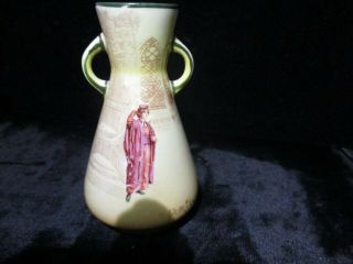Royal Doulton Shakespeare Series Ware Vase Portia Made In England D298 Qq