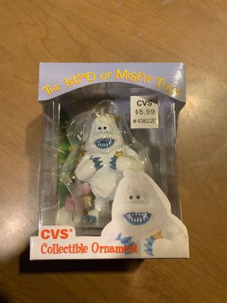 Cvs Island Of Misfit Toys Ornament " Abominable Snowman " Enesco 1999
