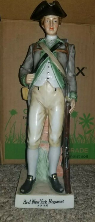 Andrea By Sadek 13 " 3rd York Regiment 1775 Revolutionary Soldier Figurine