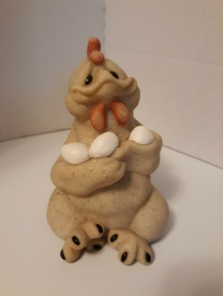 Quarry Critters Cluck 2002 Second Nature Designs Chicken Figurine