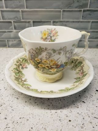 Royal Doulton Brambly Hedge Tea Cup And Saucer Spring