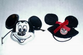 Vintage Cosmopolitan Doll Ginger Doll Mickey Mouse Club Ears And Mickey Mask