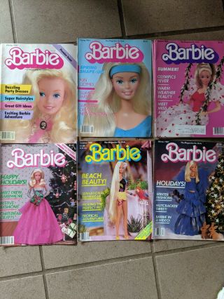 Vintage Barbie Magazines 1980 