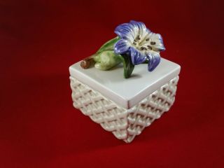 Fitz & Floyd Home Fragrance Ceramic Candle Box