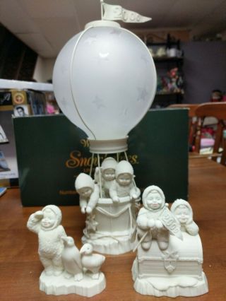 Dept 56 Snowbabies Winter Tales Come Fly With Me Collectors Edition