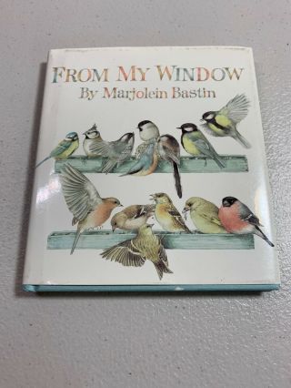 Hallmark 1994 " From My Window " By Marjolein Bastin Gift Book