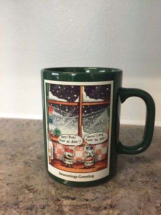 The Far Side Seasonings Greeting Mug Coffee Funny Humor Comic Holiday Christmas