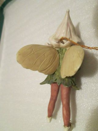 Cicely Mary Barker Flower Fairy Boy Ornament 2000 Ivory/Green 4 