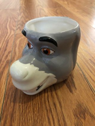 Collectible 2004 Donkey 3d Mug From The Dreamworks Shrek In Great Shape