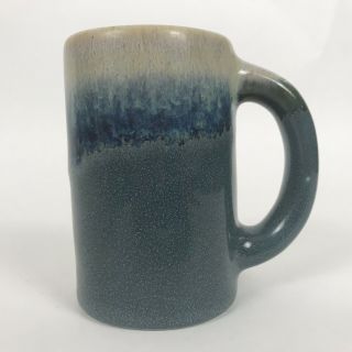 Rodolfo Padilla Signed Glazed Pottery Coffee Mug Stoneware Hombre Cup 4.  5 "