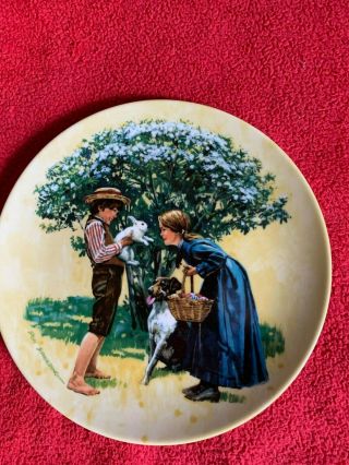 Knowles Don Spaulding Collector Plate " Easter "