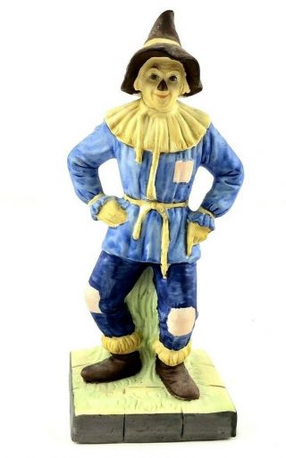 Seymour Mann 1983 Wizard Of Oz Porcelain Scarecrow Figurine 1939 Loew 