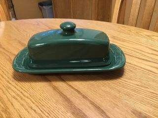 Longaberger Woven Traditions Ivy Covered Butter Dish