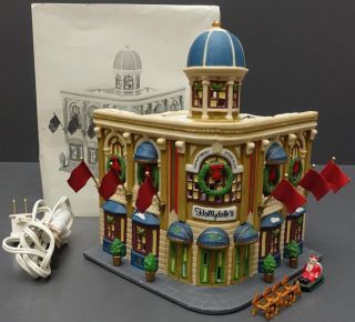 Dept 56 Christmas In The City Hollydales Department Store Building 55344