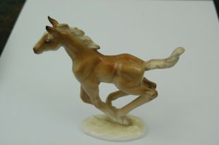 Vintage Hutschenreuther Porcelain Horse Figurine