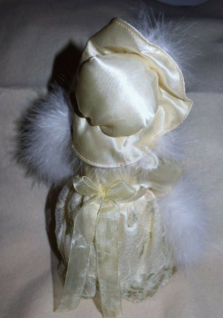 Estate Cat Collector Must Have Avon Cat Dressed in Gown & Boa Stunning LOOK 4
