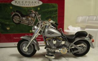 Hallmark Keepsake Ornament Fat Boy Harley Davidson Collector Series