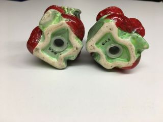 Vintage Strawberry Salt And Pepper Shakers 2
