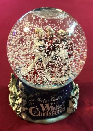 Avon Collectible Irving Berlins White Christmas Snow Globe Bing Crosby @@READ@@ 2