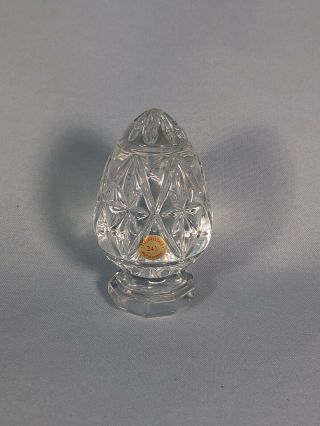 Egg Bleikristall Paperweight 24 Lead Crystal Made in Germany EE 2