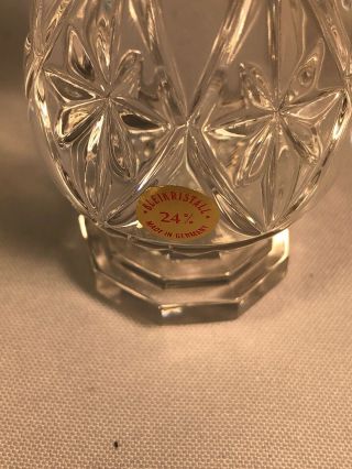 Egg Bleikristall Paperweight 24 Lead Crystal Made in Germany EE 3