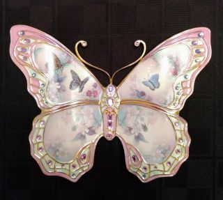 The Bradford Exchange Enchanted Wings By Lena Liu Jewels Of Nature Butterfly