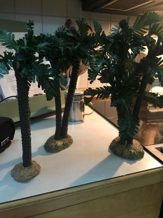 Roman Fontanini - Palm Trees - Set Of 3 - 7 Inch Series