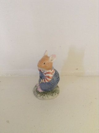Royal Doulton Wilfred Toadflax Figurine The Brambly Hedge Jill Barklem 1982