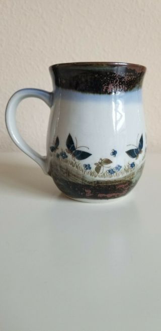 Vintage Otagiri Butterfly Cup Mug Japan