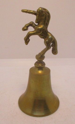 Unicorn Brass Bell Vintage