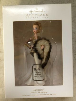 Hallmark Keepsake Barbie Ornament Fashion Capucine 2009