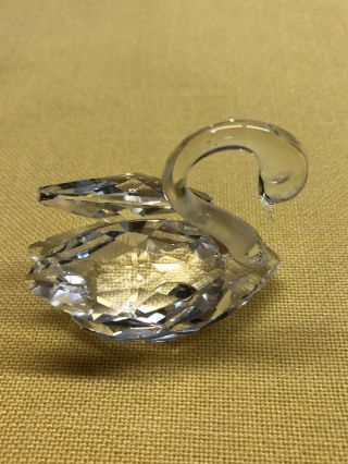 Swarovski Swan Figurine Clear Crystal Figurine 4