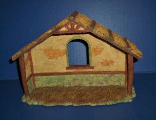 Precious Moments Nativity Manger Stable
