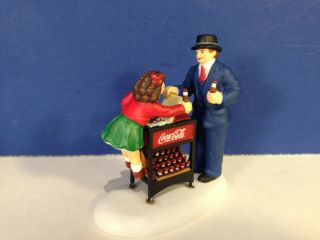 Dept 56 A Coke For You And Me Christmas In The City W/ Box