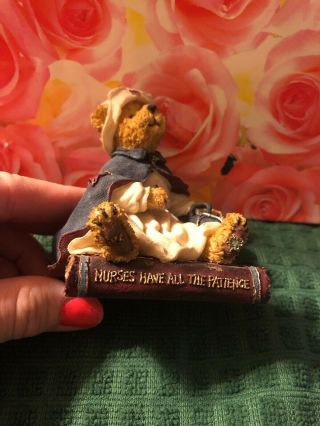 Nurses have all the patience.  Boyds Bears & Friends Bearstone Collection® T.  L.  C. 2