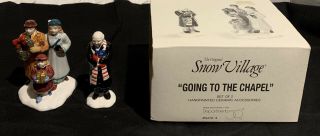Dept 56 Going To The Chapel - 54763 Snow Village