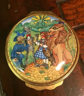 Halcyon Days Enamels box The Wizard of Oz Smithsonian Institution vintage 3