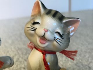 Vintage Kittens By Karen Salt And Pepper Shakers Japan I ' m Giggles 3