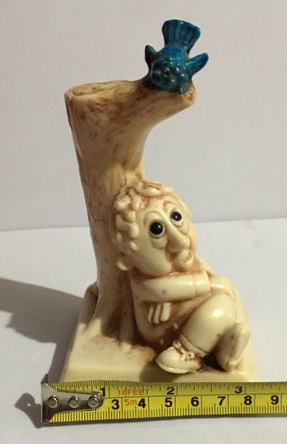1968 Russ & Wallace R.  W Berries " Go Ahead Everyone Else Does " Statue Figure Bird