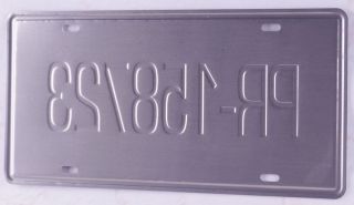 Vintage Metal Tin Sign Paris Embossed Car License Plate Garage Home Wall Plaque 4