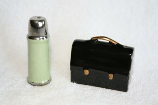 Arcadia Miniature Thermos And Lunch Box Mini Salt And Pepper Set