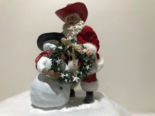 Department 56 Possible Dreams Santa “ Christmas On The Ranch” Figurine